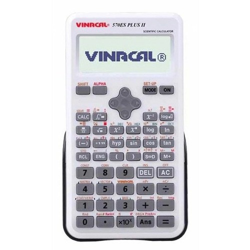 Máy Tính VinaCal 570ES Plus II chính hãng có tem và seri