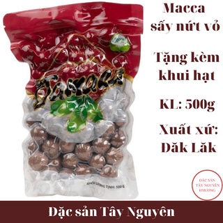 Hạt macca Nguyên Phương sấy nứt vỏ tặng kèm khui hạt- Macca tham gia shark tank - Macca Đak Lak, Tây Nguyên