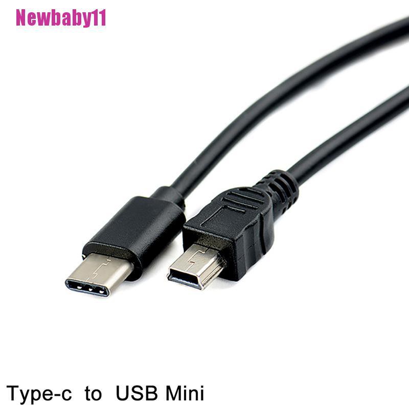 Đầu Chuyển Đổi Từ Baby11) Usb Type-C Sang Mini Usb-C Male Sang Mini-B Male