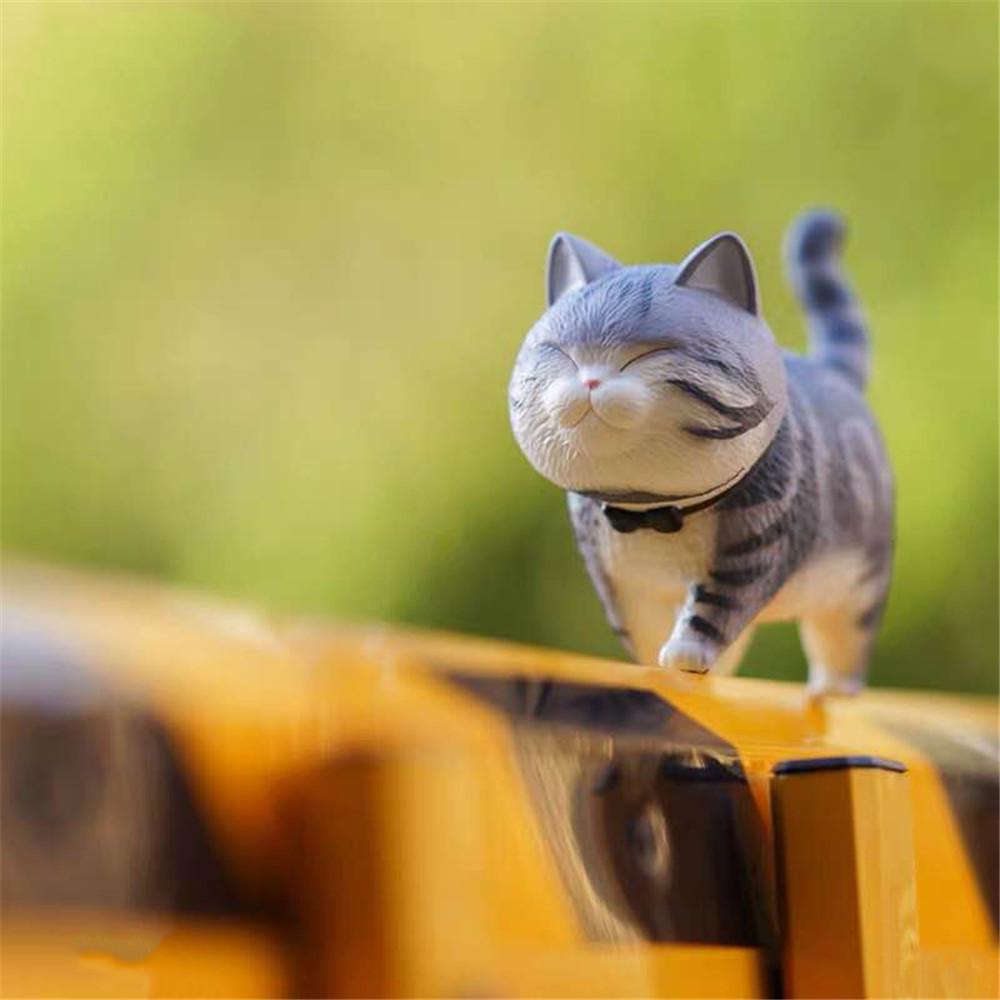 Mô Hình Mèo Hoạt Hình Đáng Yêu Trang Trí Tiểu Cảnh