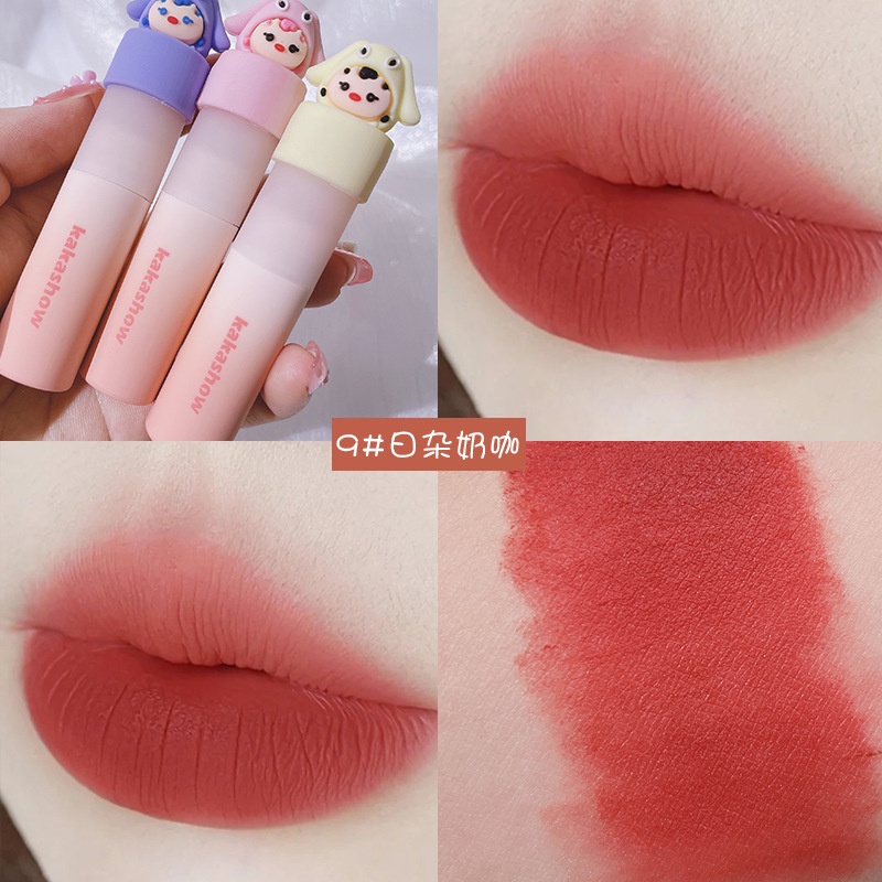 Son Kakashow Nội Địa Trung Mịn Mượt Như Nhung Lâu Trôi Hình Búp Bê Dễ Thương Somoholic SM33