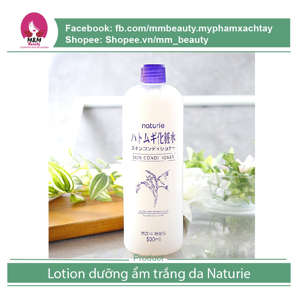 (COSSALE14-GIẢM 10K) Lotion dưỡng ẩm hạt í dĩ Naturie