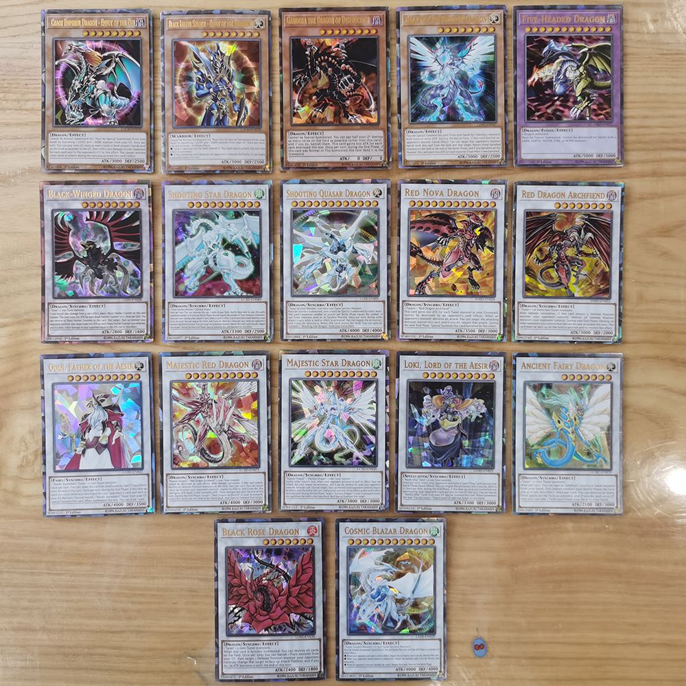 Bộ 72 Thẻ Bài Yugioh Phiên Bản Tiếng Anh