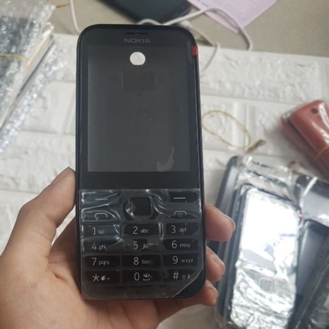 Bộ Vỏ + Phím + Sườn Nokia 225 Zin Hàng Cao Cấp