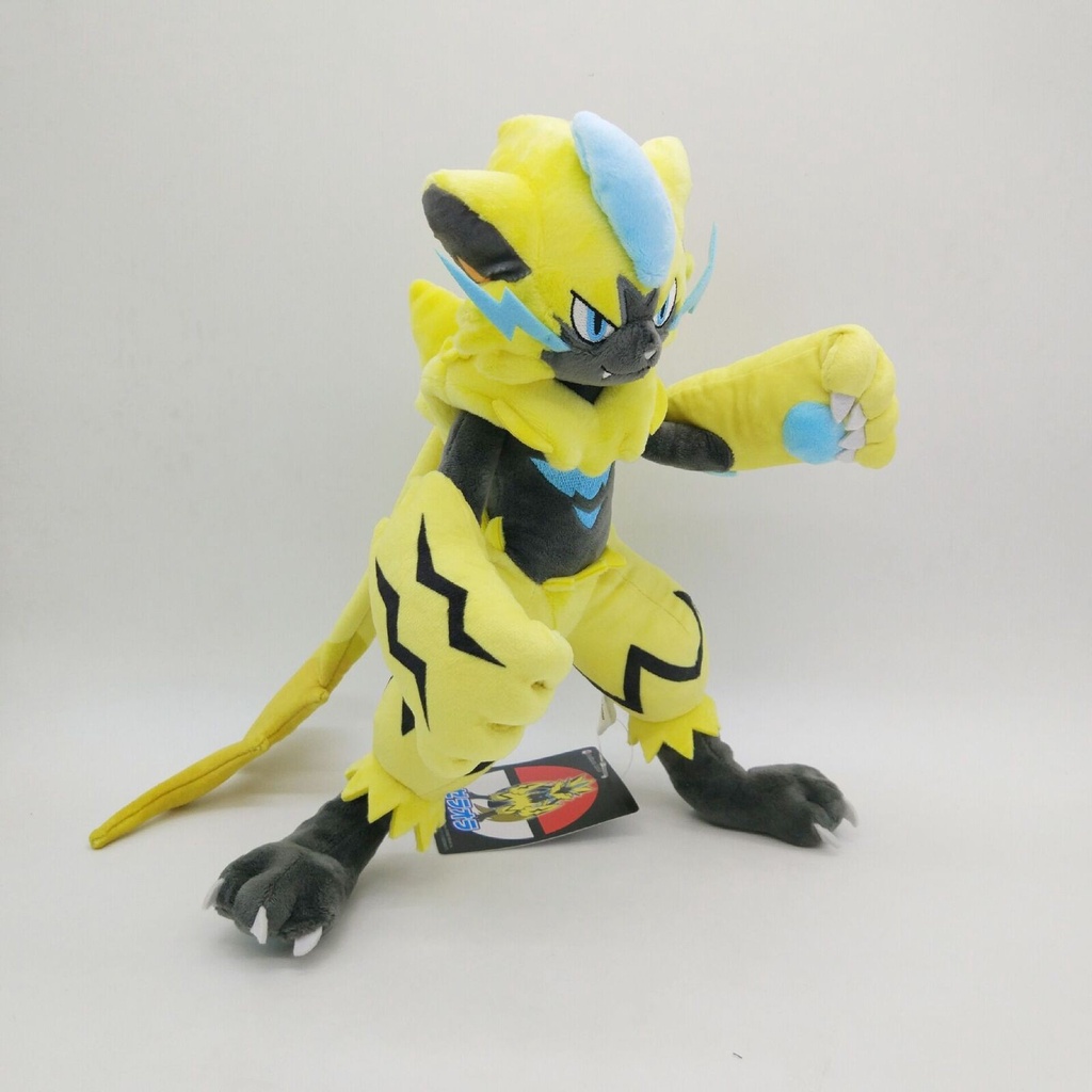Thú Nhồi Bông Hình Pokemon Sun And Moon Zeraora Cao 30cm