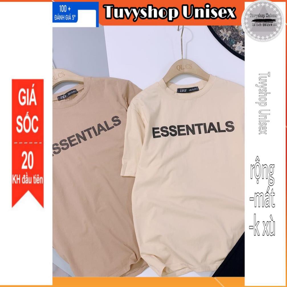Set đồ nữTUVYSHOPbộ áo ESSEN quần legging cotton siêu mát màu da