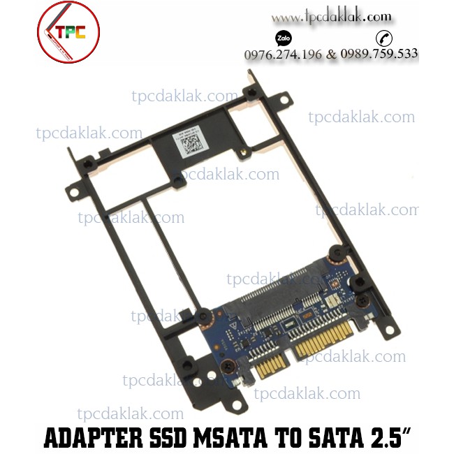 Adapter SSD Msata To Sata 2.5 INCH SSD Laptop Dell Latitude E7440, Dell Latitude E7450 | WebRaoVat - webraovat.net.vn
