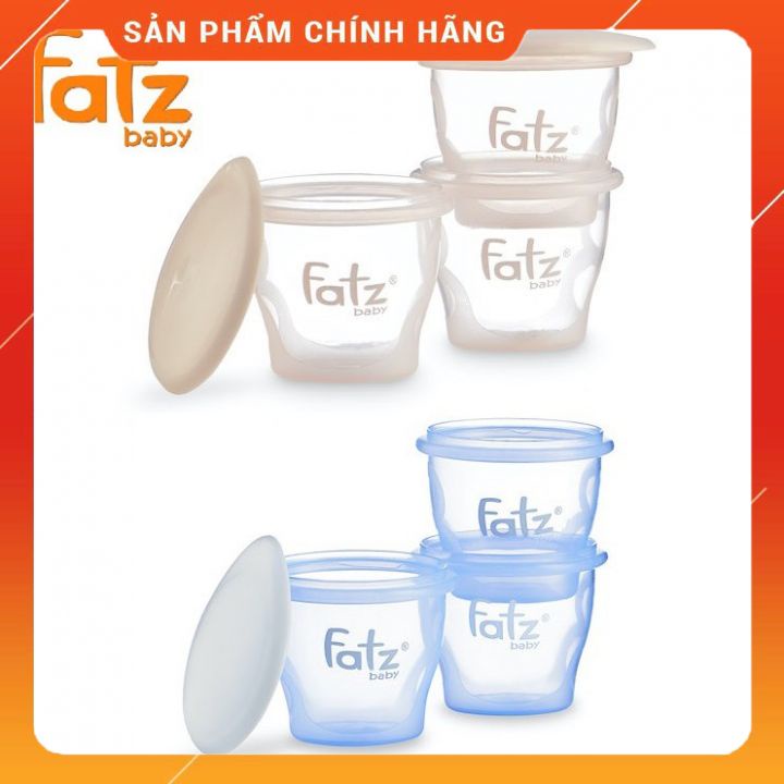 set 3 Cốc đựng thức ăn dặm 85ml Fatz baby FB0060N