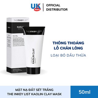 Mặt Nạ Đất Sét Trắng The Inkey List Kaolin Clay Mask 50 ml