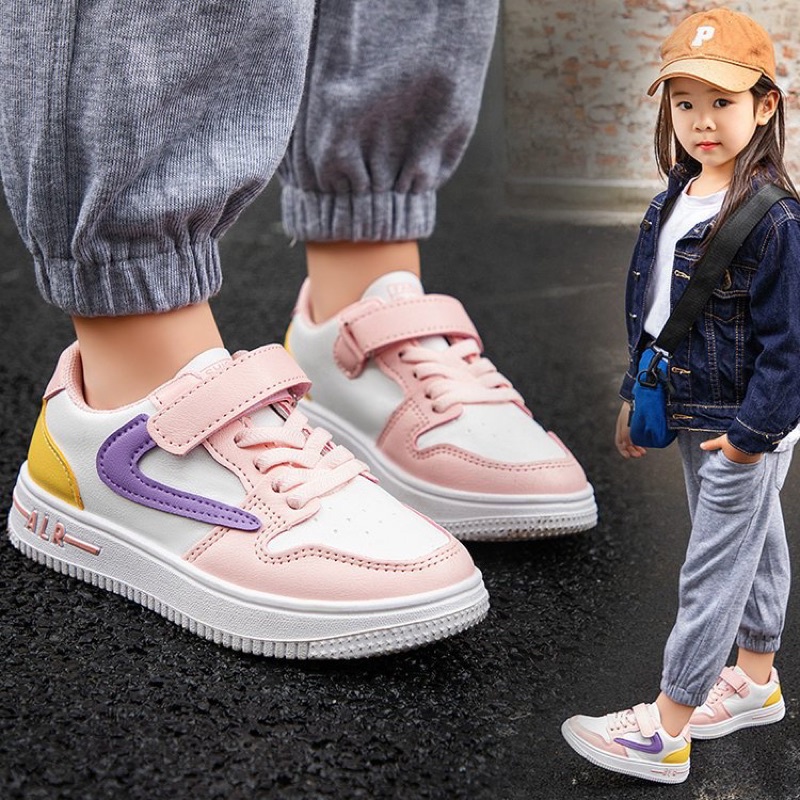 Giày thể thao bé trai và bé gái dáng hàn lót giày kháng khuẩn từ 3-12 tuổi