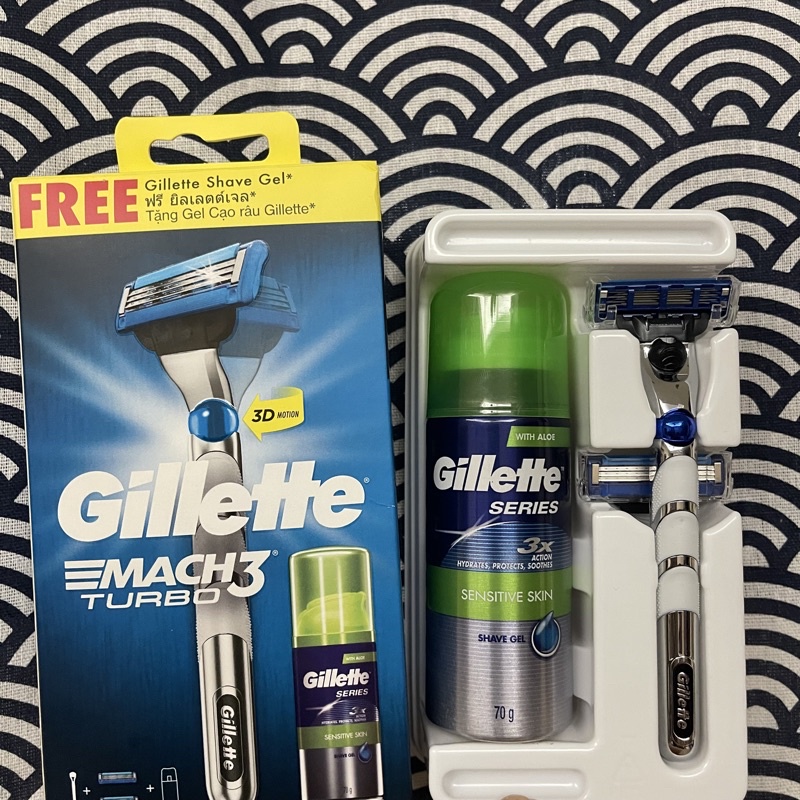 Bàn Cạo Râu/ Bàn Cạo/ Dao Cạo Gillette Mach 3 Turbo