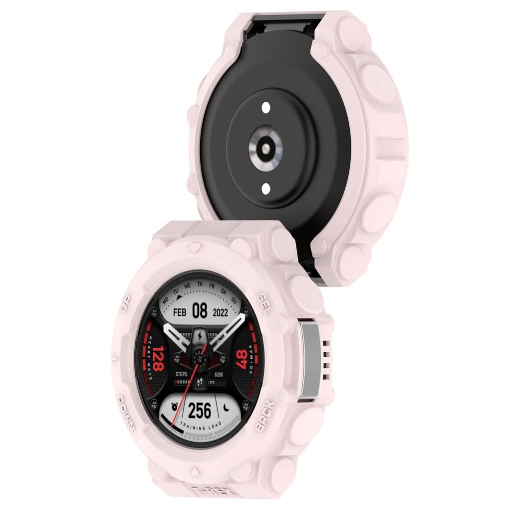 SHOUKEY Ốp Khung Bảo Vệ Mặt Đồng Hồ Thông Minh Amazfit T-Rex 2