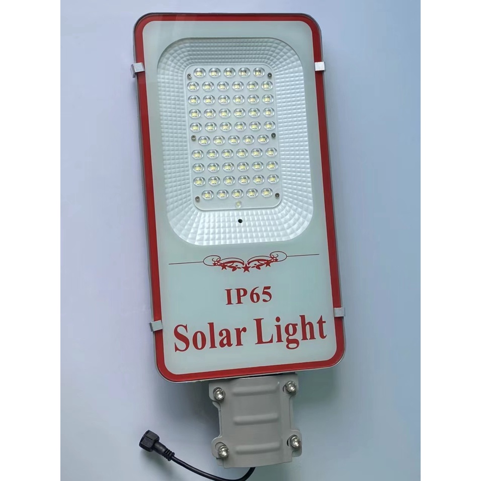 Đèn đường năng lượng mặt trời 300W mẫu mới Khuyến mãi tấm pin 35W pin 64WH