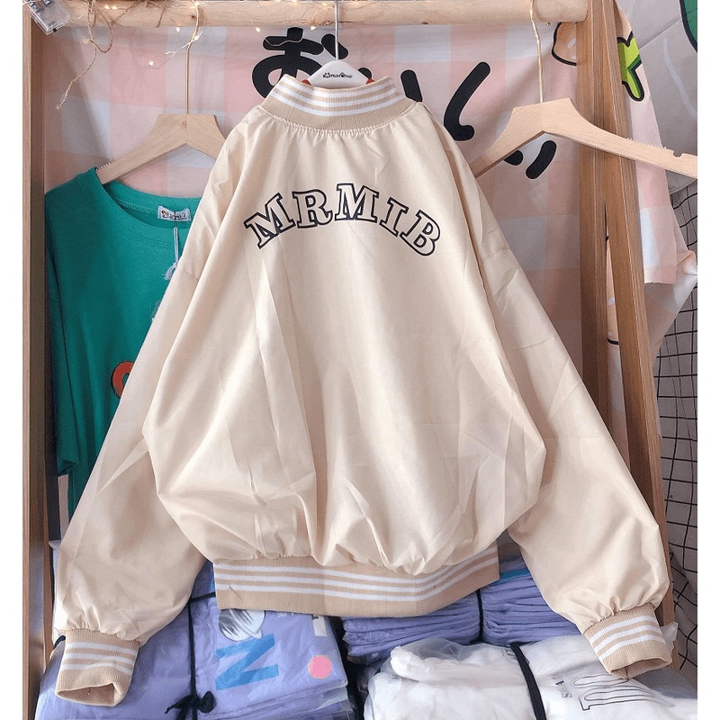 Áo Bomber Nam nữ MRMIB cổ bóng chày mẫu mới siêu HOT  - ĐĂNG QUANG FASHION