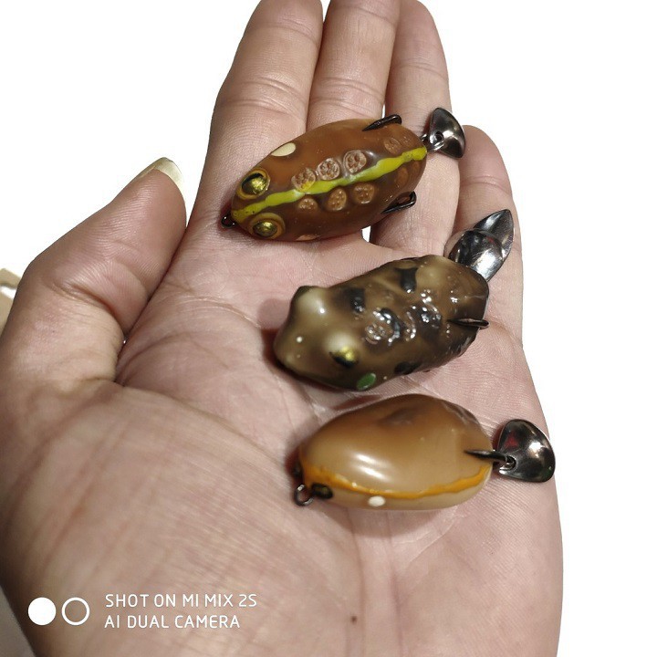 Mồi giả nhái hơi Frog Toon V1 V2 V3 V4 Thái Lan - Chuyên câu Lure siêu nhậy hàng hót 22