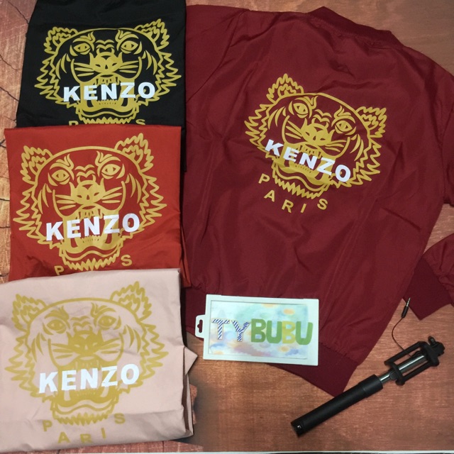 Áo khoác vải dù KENZO