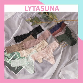 Quần Lọt Khe ( Thongs) Ren Nơ Thông Thoáng Kháng Khuẩn QLK07