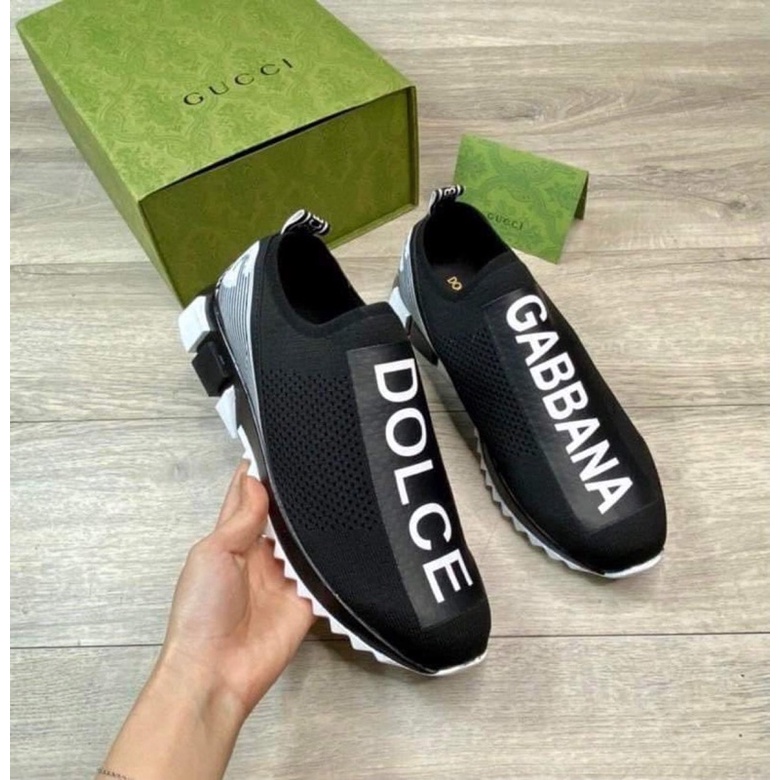 💥FREESHIP💥Giày D&G cổ chun vải co giãn nhập khẩu_Giày D$G thể thao cho nam New