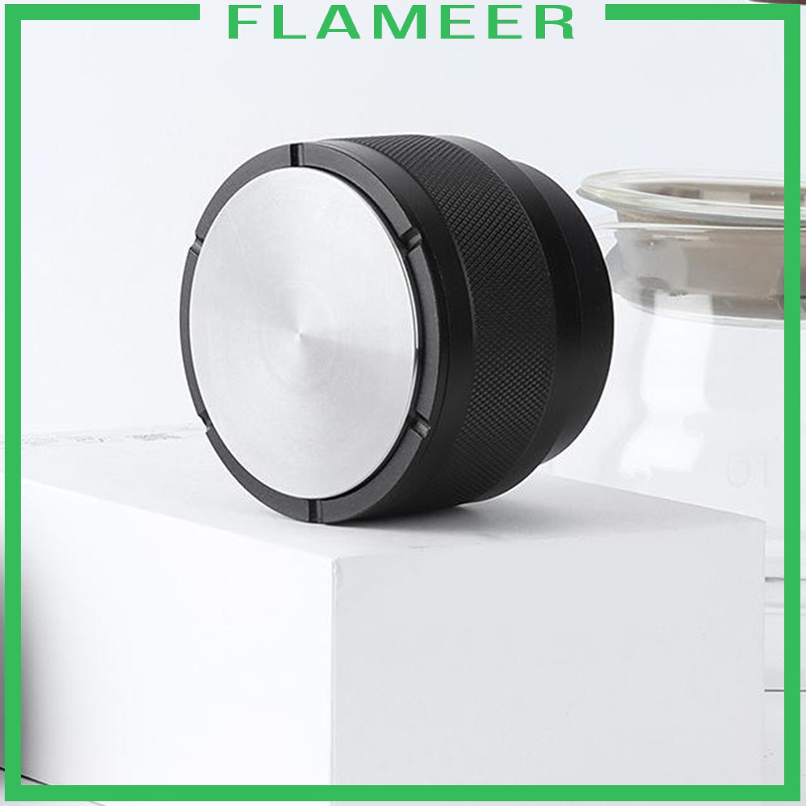 [FLAMEER] Coffee Distributor Adjustable Leveller Stainless Espresso Press Tool