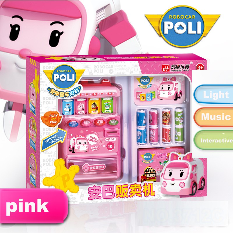 Đồ Chơi Máy bán nước ngọt tự động ROBOCAR POLI