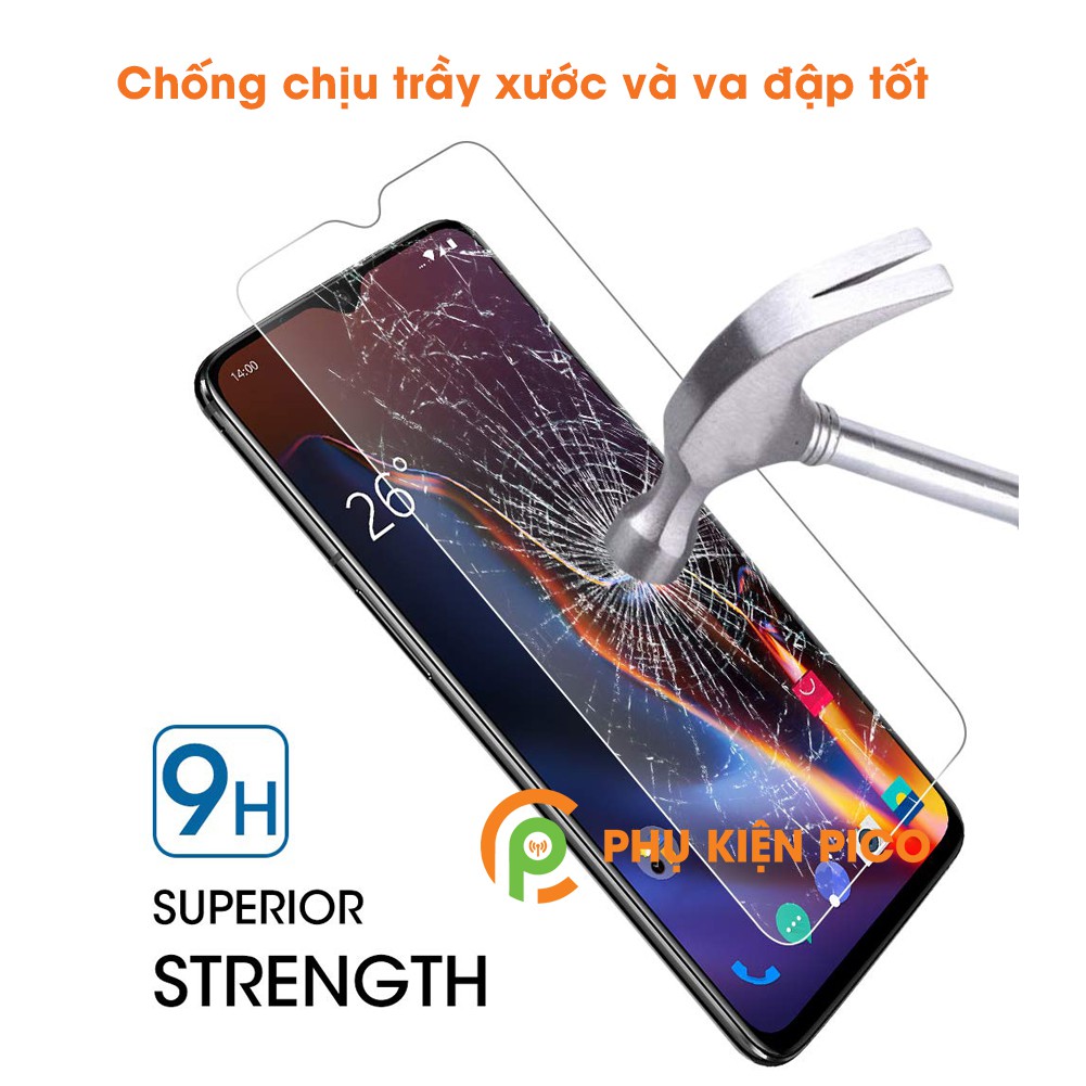 Cường lực Oneplus 6T chính hãng Nillkin trong suốt - Kính cường lực Oneplus 6T chính hãng Nillkin Amazing H độ cứng 9H