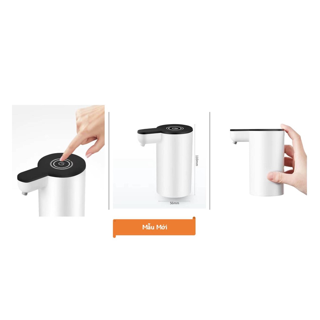 Vòi Bơm Nước Tự Động Đa Năng Smart Pump, Đầu Bơm Thông Minh Rót Nước Rảnh Tay Từ Binh Lọc. TidoHome WP01