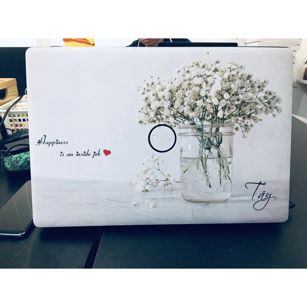 Dán bảo vệ Laptop in theo yêu cầu skin laptop đẹp combo dán laptop full 4 mặt