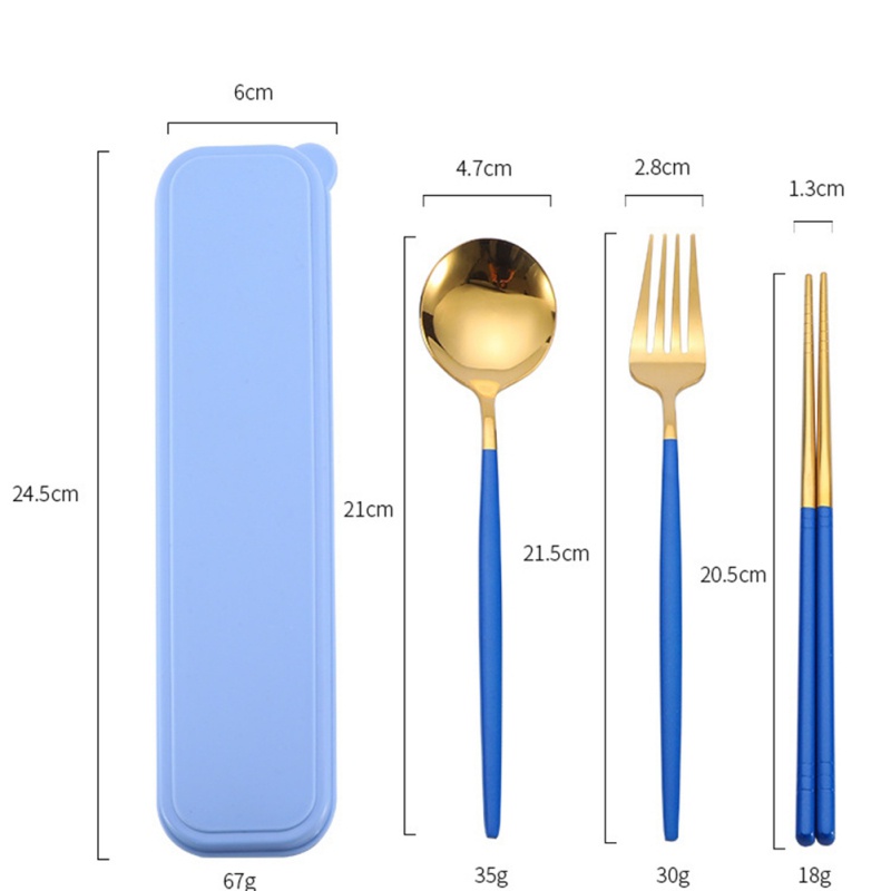 3 Bộ dụng cụ ăn uống bằng inox tiện dụng