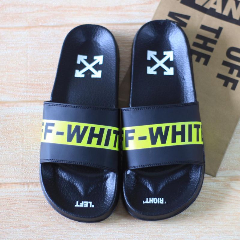 Dép sandal Off White cao cấp màu sắc đơn giản thời trang cho nam nữ