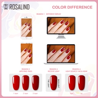 Gel sơn móng tay ROSALIND 40 màu