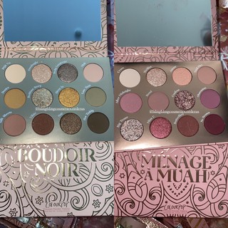  Bảng phấn Colourpop 12 ô Menage a muah, Boudoir noir