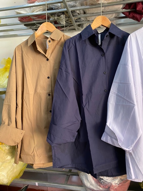 Sơ mi thô nắp túi mã 033 - hàng QC ảnh thật | BigBuy360 - bigbuy360.vn