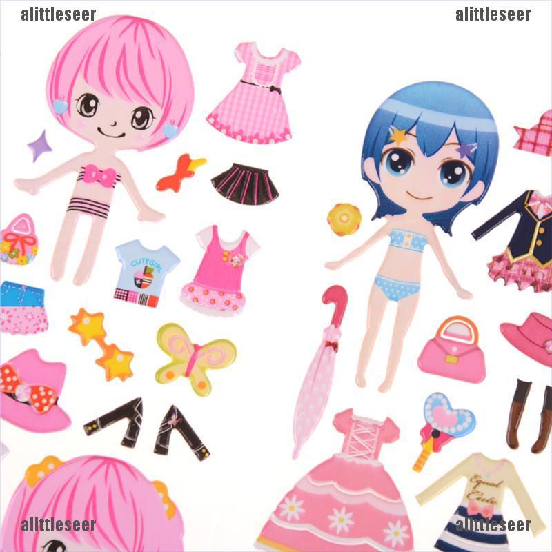 Set 5 Miếng Dán Trang Trí Quần Áo DIY Hình Công Chúa Dễ Thương Xinh Xắn