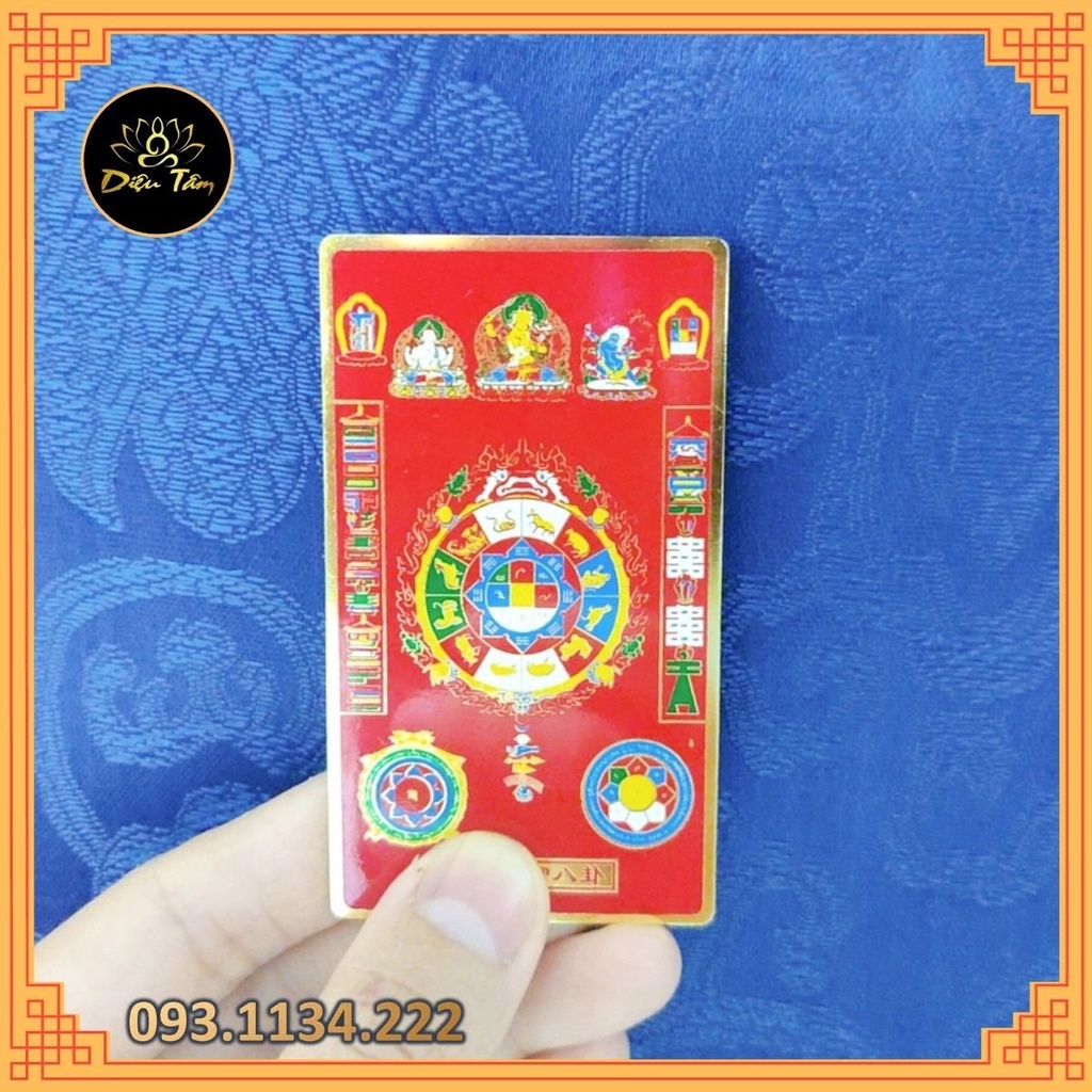 Thẻ bài Văn Thù Cửu Cung Bát Quái