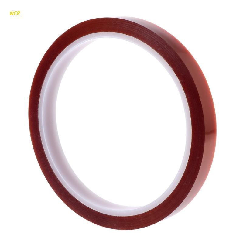 Cuộn băng keo polyimide chịu nhiệt cao 10mm x 33m tiện dụng
