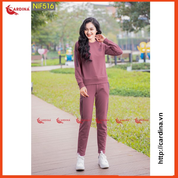 Đồ Bộ Nữ 𝐂𝐀𝐑𝐃𝐈𝐍𝐀 Bộ Nỉ Thu Đông Cao Cấp Cotton Da Cá Tự Nhiên Mềm Mại Tôn Dáng - NiF5 | BigBuy360 - bigbuy360.vn