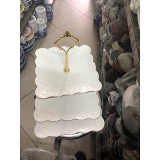 Bộ đĩa 3 tầng hình tròn
