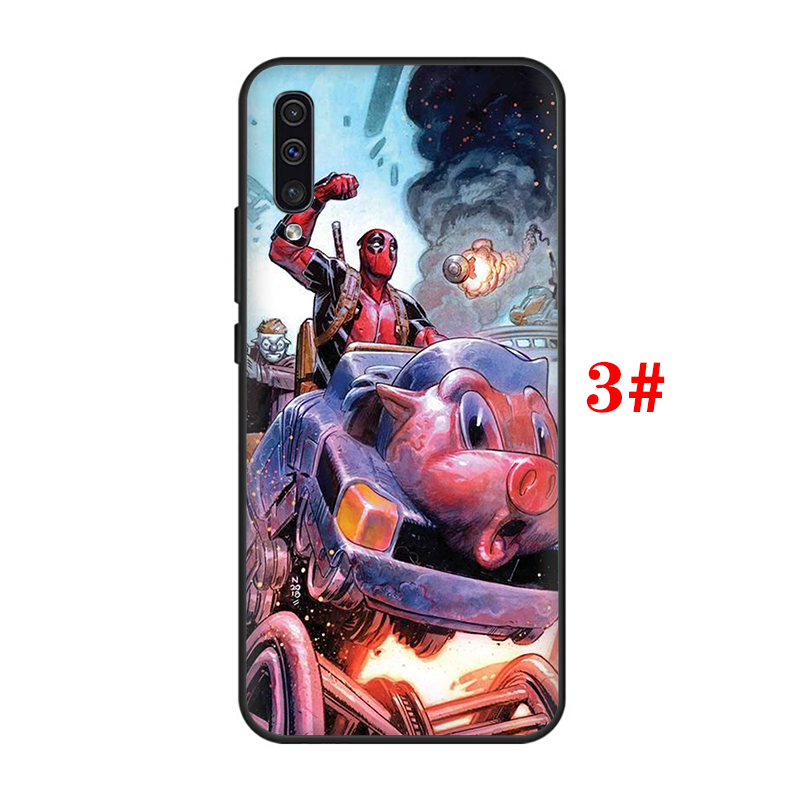 Ốp Điện Thoại Silicon Tpu Mềm Hình Deadpool Iron Man Marvel Cho Samsung J4 J6 J8 2018 J7 Core Pro J730 Sxe20