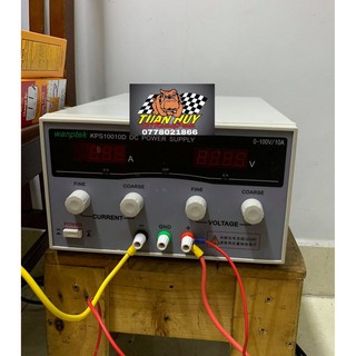 Máy điện phân ốc Titan lớn 10 amper hiệu Wanptek chính hãng máy truyền tải điện rất tốt và nhanh hớn gấp 3 lần