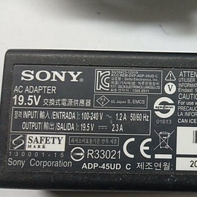 Sạc laptop sony vaio 19.5V - 2.3A loại zin hãng