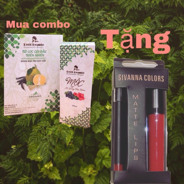 Combo Thảo Dược Gội Đầu và Xả Mộc
