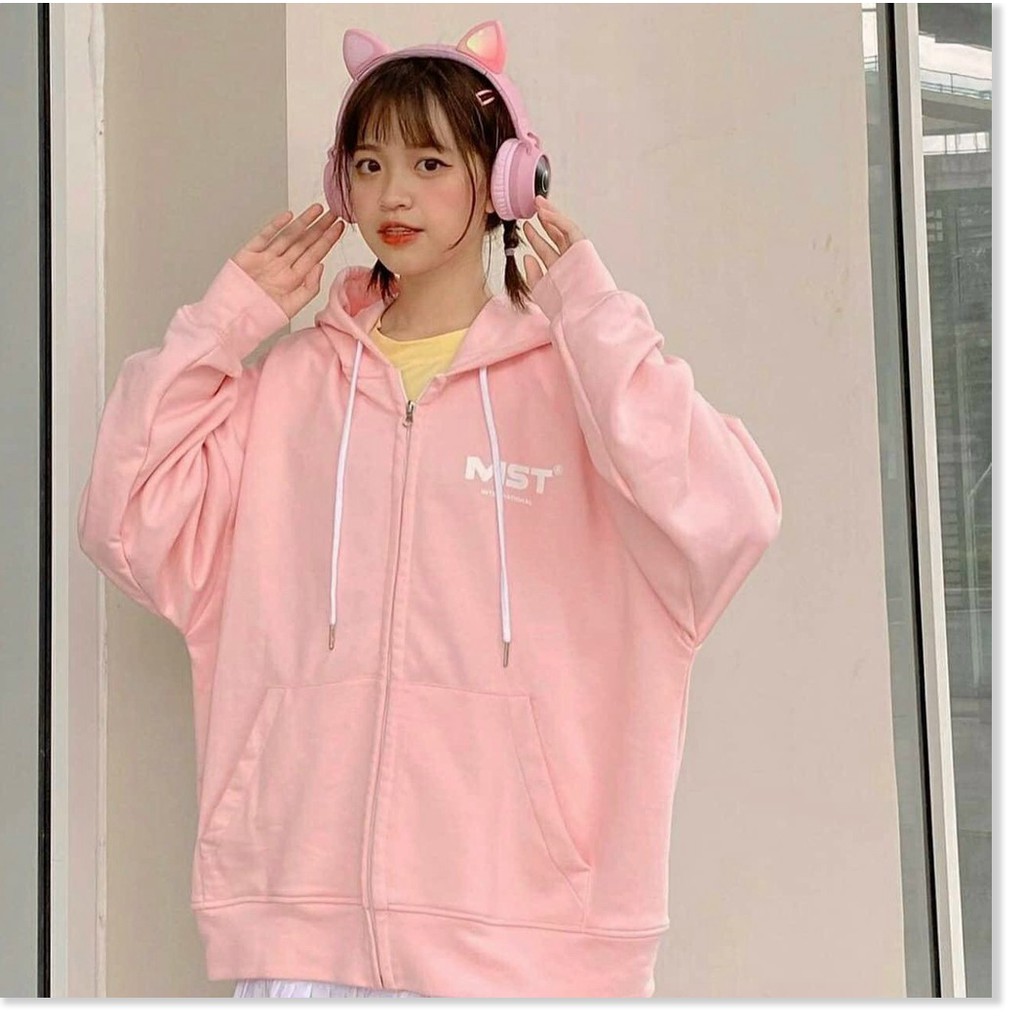 ÁO KHOÁC NỈ HOODIES DÂY KÉO,THIẾT KẾ HỌA TIẾT TRƠN NHƯNG KHÔNG KÉM PHẦN ĐẶC SẮC KHÁNH AN STORE