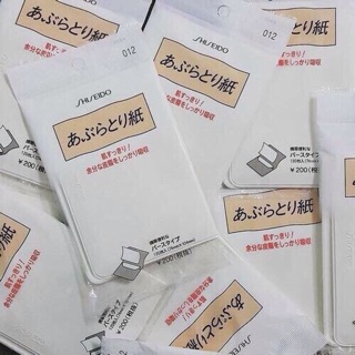 💕Giấy thấm dầu Shiseido 💕