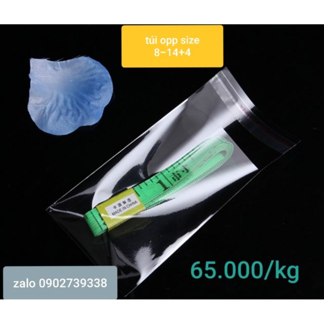 Túi opp dán size 8-14+4