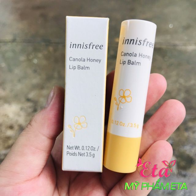 Son dưỡng môi Innisfree CANOLA HONEY Lip Balm chiết xuất mật ong chống môi khô và nứt nẻ | BigBuy360 - bigbuy360.vn