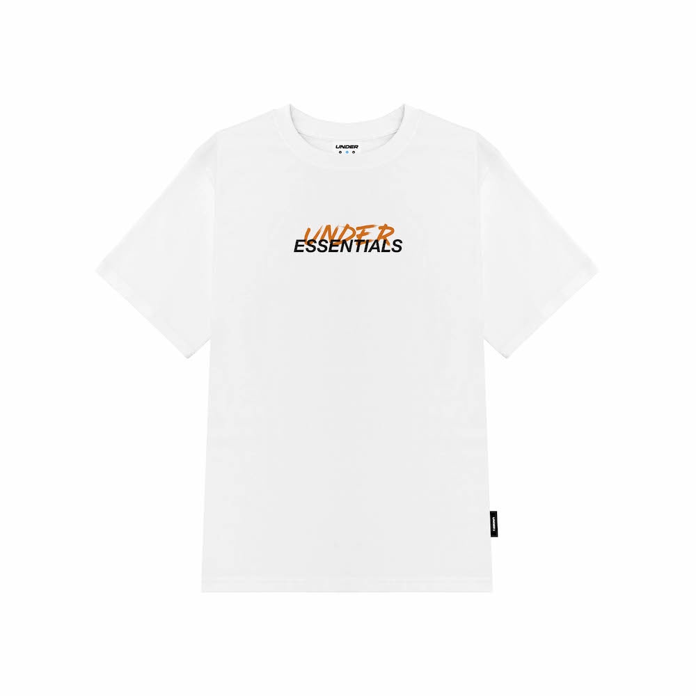 Áo thun UNDER Essentials Tee (Trắng) - UTS003