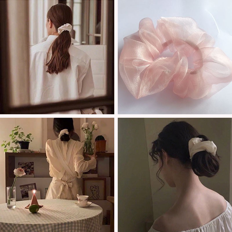 Dây Buộc Tóc Co Dãn Thời Trang Cho Nữ