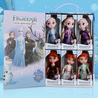 Bộ 6 búp bê công chúa Disney
