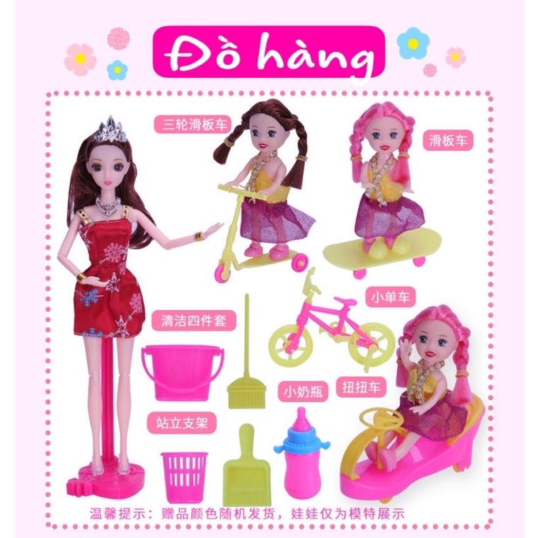 &lt;GIÁ HUỶ DIỆT&gt; Búp bê Mẹ bé siêu hot và nhiều phụ kiện