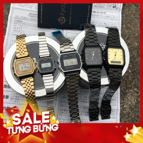 Đồng hồ CASIO điện tử Nam Nữ A159,A158,LA670,LA680 - Tổng hợp dòng sản phẩm hè 2018 - Siêu HOT